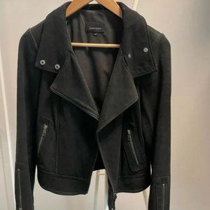 Mackage exclusively for Aritzia - Kenya navy blue suede in size medium